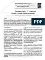 Kanban System For Industry 4.0 Environment