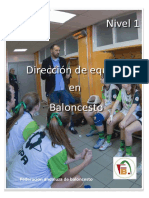 Dirección de Equipo en Baloncesto Mod. 060718