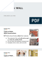 Wall Finishes Guide: Types of Wall Construction and Materials