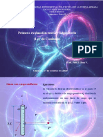 Primera Evaluación (Ley de Coulomb)