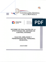 Informe de NRM - Caja de Jub. y Pens. Del Pers. Municipal