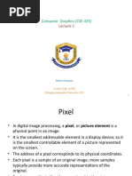 Computer Graphics (CSE-435) : Lecture-1