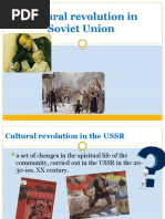 Cultural Revolution in Soviet Union