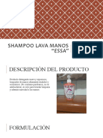 Shampoo Lava Manos