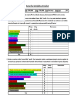 Examen Final de Lingüística y Gramática I (2020)