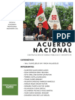 ANALISIS Y COMENTARIO DEL ACUERDO NACIONAL