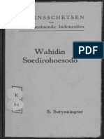 Soewardi Soerjaningrat - Levensschets Van Wahidin Soedirohoesodo (1922)