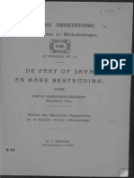 Tjipto Mangoenkoesoemo - de Pest Op Java en Hare Bestrijding (1914)