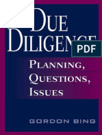 (Gordon Bing) Due Diligence Planning, Questions, (BookFi)