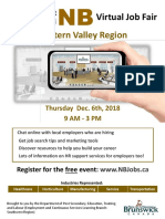 Western Valley Region: Virtual Job Fair