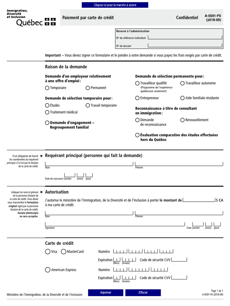 Evaluation Comparative Des Etudes Hors Quebec Pdf Immigration-Quebec A0591F0 | PDF | American Express | Visa Inc.