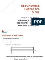 Beton Arme Séance N°4 D. Vié