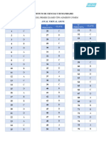 Anual Virtual Aduni - Claves Del Primer Examen Tipo Unmsm