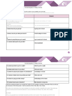 Instructions:: Write 10 Questions and The Answers To Know The Routine of Your Possible New Roommate