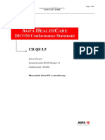 GFA Ealth ARE DICOM Conformance Statement: CR QS 3.5