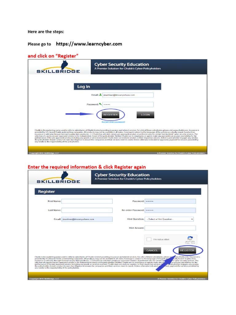 Register for Cybersecurity Training | PDF | Business | Finance & Money ...