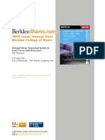 Berklee Shares - Essential Guide to Lyric Form and Structure - Lyrical elements, the Great Juggling Art.pdf