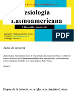 Eclesiología Latinoamericana - Tema 1
