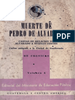 Muerte de Pedro de Alvarado, Cartas A La Ciudad de Goathemala PDF