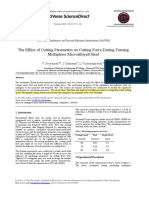 The effect of cutting parameters on cutting force during turning multiphase microalloyed steel.pdf