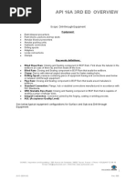 Doc-Ser-012 Api 16a 3RD Overview