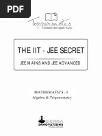 IIT JEE Maths 1 Sample