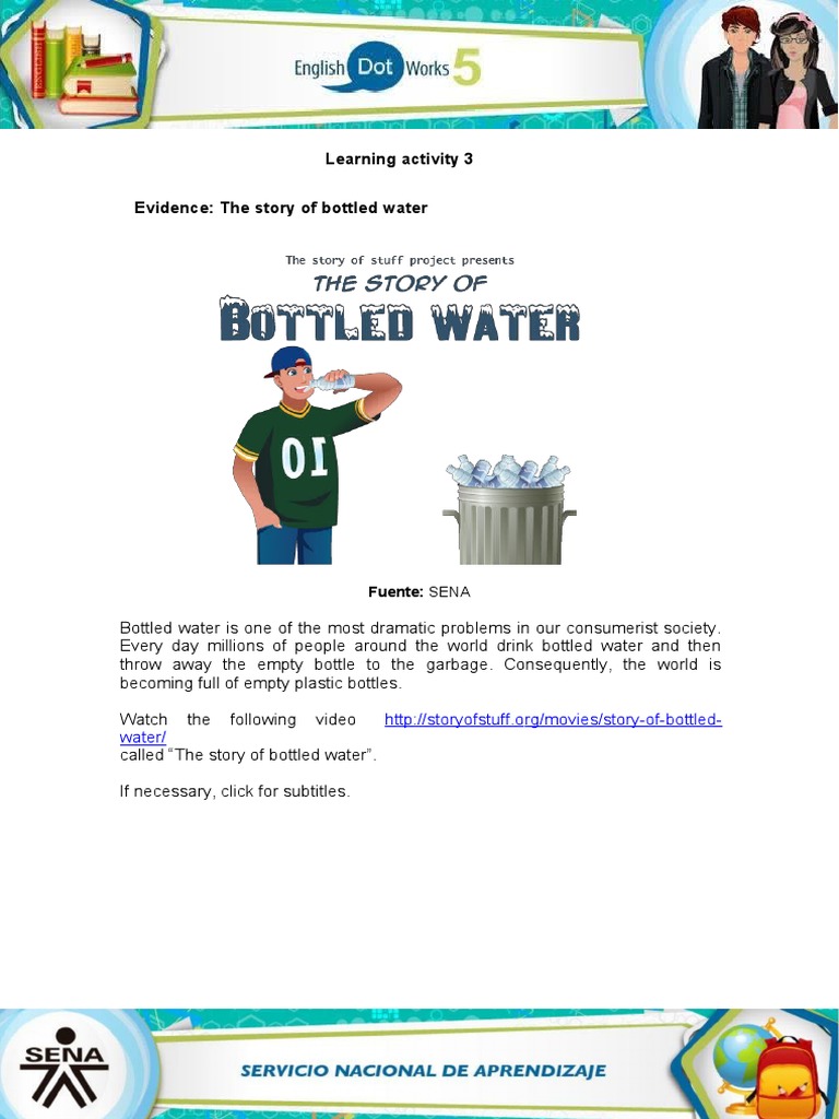 Evidence The Story of Bottled Water Maria Nathalia Quintero PDF