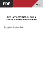 Red Hat CCSP Technical Operations Guide June 2016