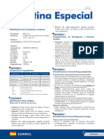 MSDS Gelatina Especial PDF