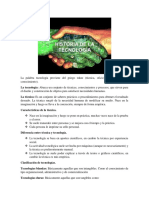 Historia de La Tecnologia - 6° PDF