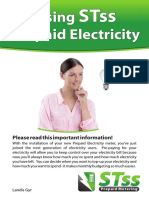 Using Prepaid Electricity: Please Read This Important Information!