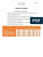 Project Planning: I. 5 Possible Health Problems of The Community