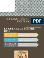 La Transición Al Siglo XX