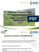 Aplicativo Forestal ICA