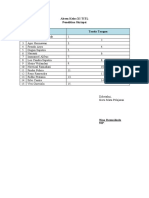 Absen Kelas XI TITL Penelitian Skrispsi No Nama Tanda Tangan