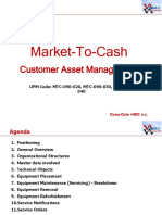 Market-To-Cash: Customer Asset Management