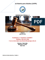 Derecho Penal Tarea III