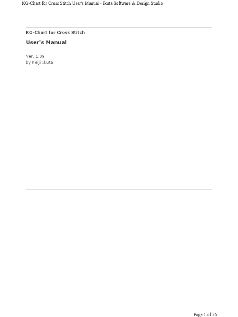 KG Chart Manual en 109 g2 | PDF | Menu (Computing) | Dialog Box