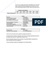 Ejercicios Planeación Agregada para Teams PDF