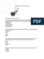 Jawaban SOAL PERALATAN AUDIO DIGITAL