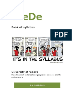 Syllabus STEDE Program 2018