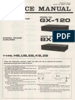 Aiwa bx-120 gx-120 PDF