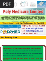 Download Poly Medicure Ltd BSE Code 531768 - HBJ Capitals Street Smart Mid Cap Multibagger Stock Reco for Apr10 by HBJ Capital Services Private Limited SN48322720 doc pdf