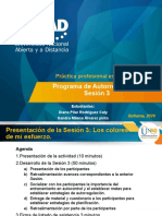 Sesion 3 Programa de Autorregulacion Académica.