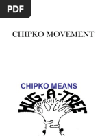 Chipko Movement Final