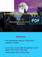 Systemic Lupus Erythematosus: Medical Surgical and Critical Care Department