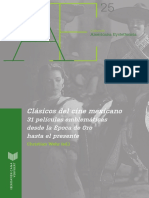 Clásicos Del Cine Mexicano, 31 Películas Emblemáticas Desde La Época de Oro Hasta El Presente - Christian Wehr (Ed.) PDF