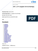 Content: Case Num. C-12874-2011, of 4º Juzgado Civil de Santiago, April 09, 2015