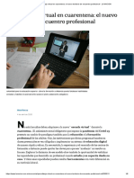 Aprendizaje Virtual en Cuarentena - El Nuevo Territorio de Encuentro Profesional - LA NACION