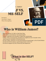 William James' I-Self vs. Me-Self